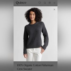 Quince Women's Fisherman Sweater